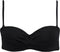 Barts Solid Bandeau - Dames Bikinitopje - Voorgevormde cups met beugel - Zwart