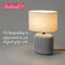 Pauleen LED Tafellamp Pure Shine - E14 - Max. 20W - Boho-design - Lichtgrijs/Grijs/Wit