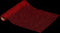 Loper tafel Kerst rood glitter - 28 x 300 cm - Tafelloper - Kerstmis