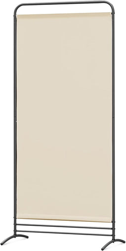 Angel Living Paravent - 1-delig - 81x180 cm - Klapbaar - Vrijstaand - Metalen Frame