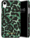 Selencia Hoesje Geschikt voor iPhone Xr Hoesje - Selencia Maya Fashion Backcover - groen