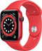 Apple Watch Series 6 - 44mm - Aluminium - Rood - GPS + Cellular
