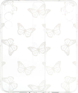 imoshion Hoesje Geschikt voor Samsung Galaxy A25 (5G) Hoesje Siliconen - imoshion Design hoesje - Meerkleurig / Butterfly