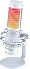 HyperX QuadCast S - USB-condensatormicrofoon - RGB-verlichting met dynamische effecten - Wit