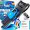 Nextcover Vouwslot 100cm FoldOne Pro - Fietsslot - SteelSecure-Technologie 3.0 - Zwart