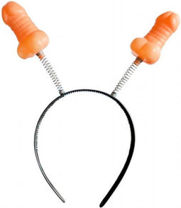 Diverty Sex - Grappig & Fout - Fop cadeau - Carnaval - Vrijgezellenfeest - Kado artikel - Thema Feest - Piemel Diadeem Penishoofdband