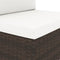vidaXL - Hoekbank - met - linkerarmleuning - sectioneel - poly - rattan - bruin