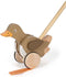 Small Foot - Houten Duwfiguur Eend met Bewegende Kop