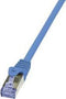 RJ45 10.00m Blauw Cat6A S/FTP LogiLink