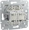 RJ45-aansluiting CAT6 UTP - 2-voudig - Zonder Frame - Wit - Asfora - Schneider Electric - EPH4870121D