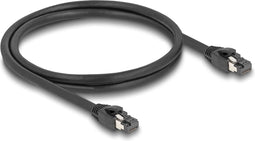 RJ45 Netzwerkkabel Cat.8.1 S/FTP 1 m bis 40 Gbps schwarz - Network - CAT 8
