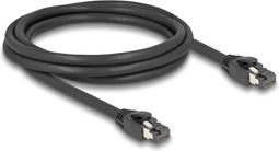 RJ45 Netzwerkkabel Cat.8.1 S/FTP 2 m bis 40 Gbps schwarz - Network - CAT 8