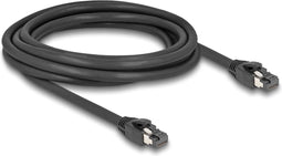 RJ45 Netzwerkkabel Cat.8.1 S/FTP 3 m bis 40 Gbps schwarz - Network - CAT 8