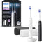 Philips Sonicare 6500 - Elektrische Tandenborstel - Sensitive-opzetborstel - Zwart&Wit (2 stuks)