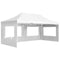 vidaXL - Partytent - inklapbaar - met - wanden - 6x3 - m - aluminium - wit