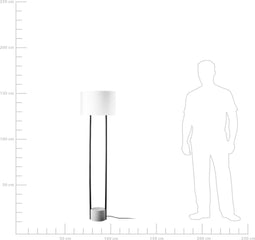 REMUS - Staande lamp - Wit - Metaal
