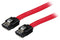 Startech.com LSATA12 - SATA-kabel - 30 cm - Rood