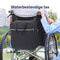 Alyze Rolstoeltas - Grote opbergtas - Waterdicht - Zwart - 20 liter
