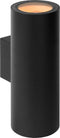 Lucide VOLANTIS - Wandspot - 2xE27 - IP54 - Zwart