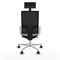 Bureaustoel met hoofdsteun Piqueras y Crespo 4B026N1 Wit