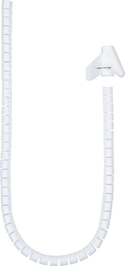 Kabelorganizer NANOCABLE 10.36.0001-W Ø 25 mm Wit 1 m