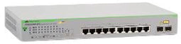 Allied Telesis GS950/10PS - Managed Switch - 8x Gigabit Ethernet PoE+ - 75W PoE-budget
