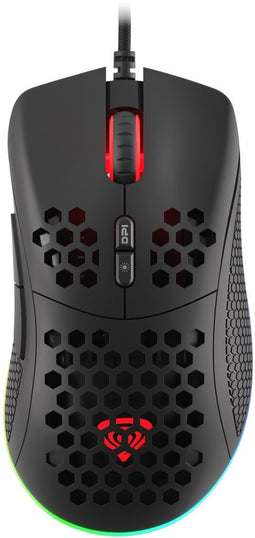 Genesis Krypton 555 - Wireless muis - 8000 dpi - Zwart