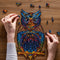 UNIDRAGON Houten Puzzel Voor Volwassenen Dier - Charmante Uil - 101 stukjes - Small 15x26 cm
