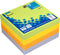 Info sticky notes - Spring - 4 x 100 vel - 75x75mm - groen, geel, oranje, paars - IN-5654-75