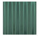 vidaXL - Dakpanelen - 36 - st - 60x36 - cm - gepoedercoat - staal - groen