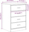 vidaXL - Garagekast - 60x51x85 - cm - massief - grenenhout - grijs - sonoma