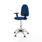 Piqueras y Crespo B2D05RT - Bureaustoel - Hoogteverstelbaar met armleuning - Blauw