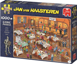 Jan van Haasteren Darts - Puzzel 1000 stukjes - Humoristisch en kleurrijk