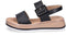 Gabor 62.744.57 - Sandalen - Chunky plateauzool - Zwart