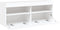 vidaXL - Tv-wandmeubel - met - LED-verlichting - 100x30x40 - cm - wit