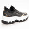 Guess Braydin - Dames Sneakers Laag - Imitatieleer - Black/Brown