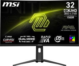 MSI MAG 321CUPDF - Gaming Monitor - 32" 4K UHD 160Hz Dual-Mode - Zwart