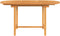 vidaXL Tuintafel verlengbaar 110-160x80x75 cm massief teakhout