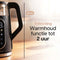 HomeShift® Waterkoker - Temperatuurregeling - 1,7 Liter - 2200W - Zwart