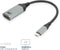 ACT AC7030 - USB-C naar DisplayPort adapter - 4K 60Hz - Grijs Zwart