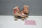 Impala Rolschaatsen - Maat 39 - Softboot met mesh voering - Roze - Goud