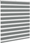 vidaXL - Zebra - rolgordijn - 105x150 - cm - stofbreedte - 100,9 - cm - donkergrijs
