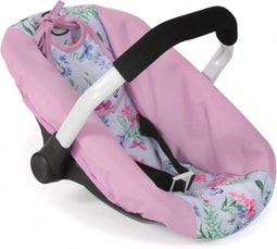 Bayer Chic 2000 - Poppen Autozitje Maxi-Cosi-stijl - Flowers