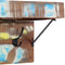 vidaXL - Kapstok - met - Plank - - - Wandgemonteerd - - - Massief - Teruggewonnen - Hout - & - Metaal