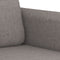 vidaXL - Tweezitsbank - 120 - cm - stof - taupe