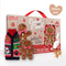 Rosewood Cupid&Comet - Giftset - Honden trui met peperkoekman-thema speeltje en kipsnack - Small