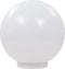 vidaXL LED-solarlampen rond 30 cm RGB 2 st