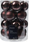 Kerstbal glas d6 cm z.trffl 20st