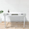 Bureau computertafel Stoer - sidetable hal of gang - industrieel moderne stijl - wit