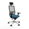 Bureaustoel met hoofdsteun Piqueras y Crespo 3D086N1 Groene benzine